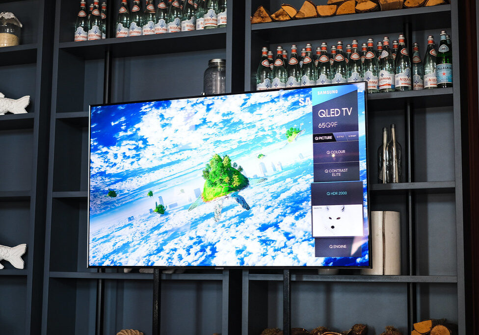 Samsung QLED TV in Bury covering the Greater Manchester area